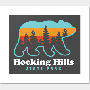 Hocking Hills State Park Ohio Bear Posters and Art